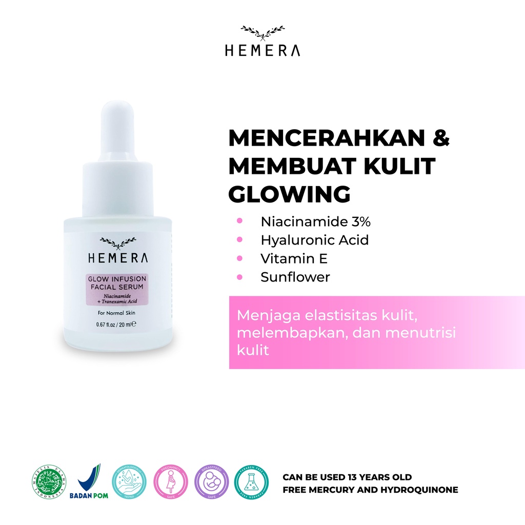 Hemera Glow Infusion Serum For Normal Skin 20ml