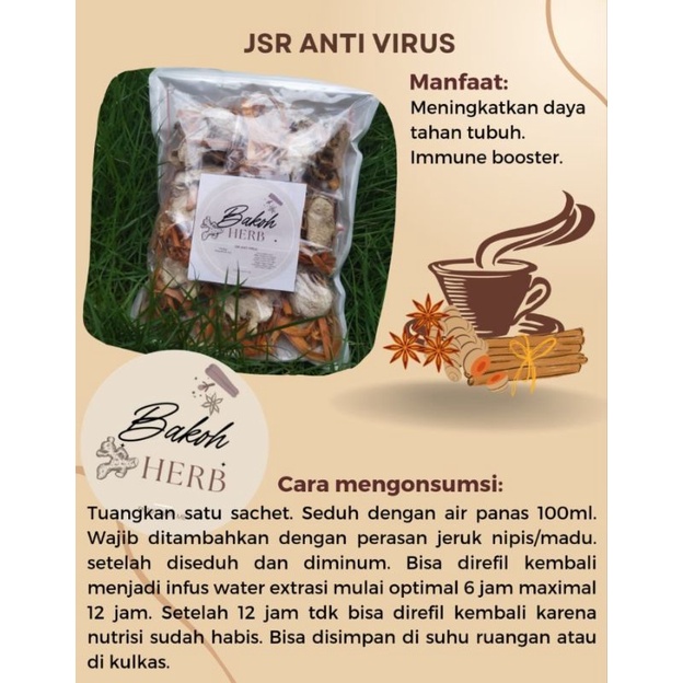 JSR Anti Virus Menguatkan imun 10pc