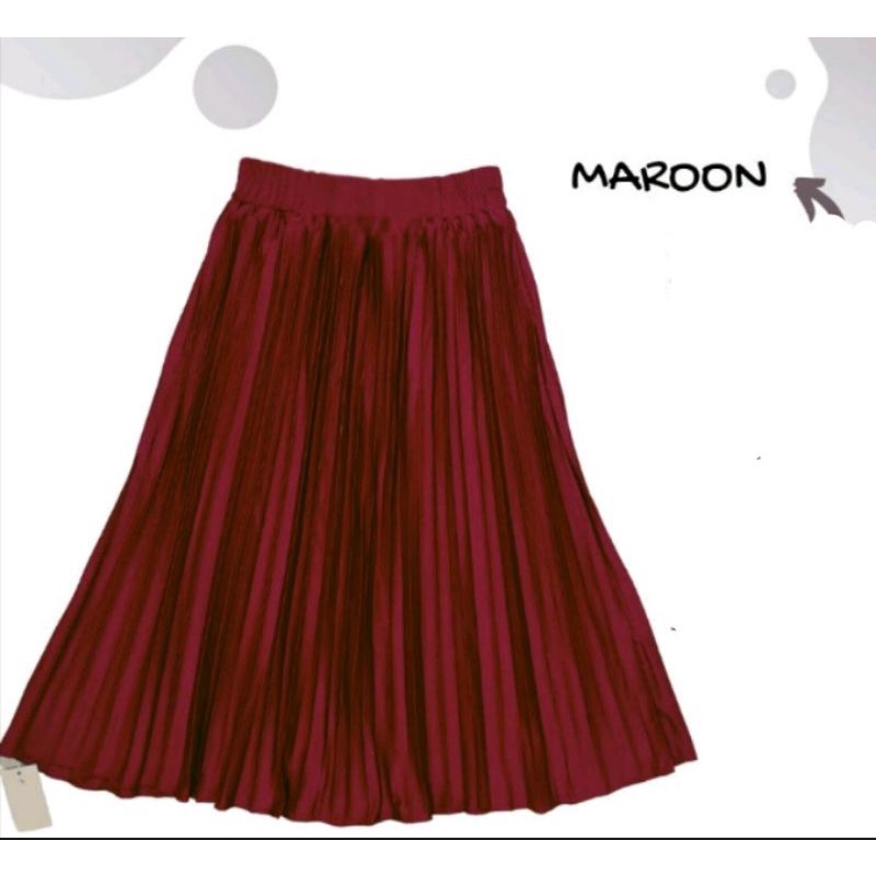 Rok Plisket anak