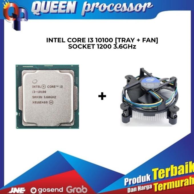 PROCESSOR INTEL CORE I3 10100 3.60 GHz TRAY SOCKET 1200 + FAN