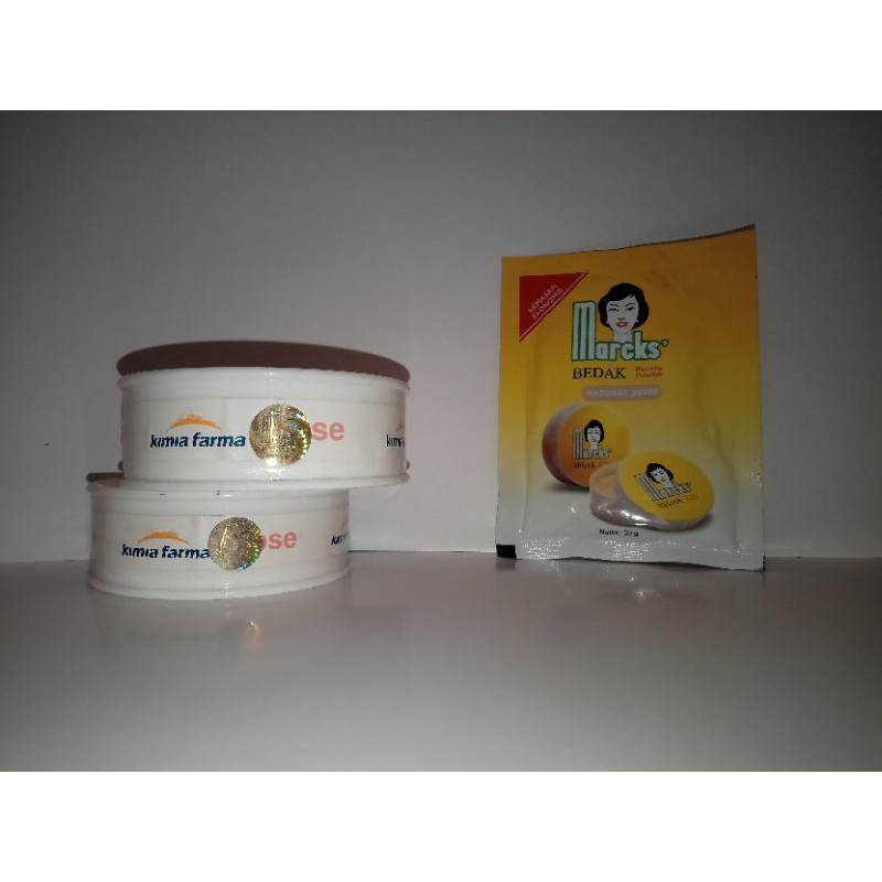 Bedak Marcks Rose dan Powder