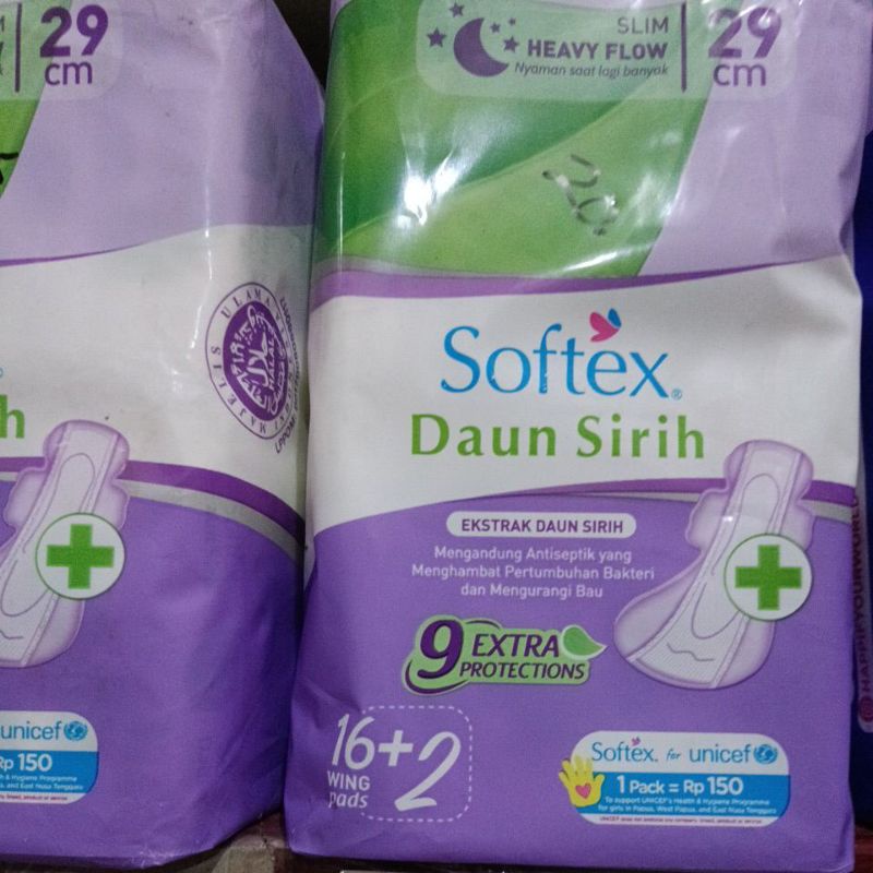 Softex Daun Sirih 29cm