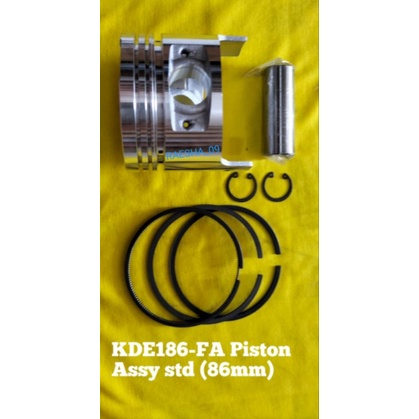 Piston Assy std/seher komplit genset kde186fa