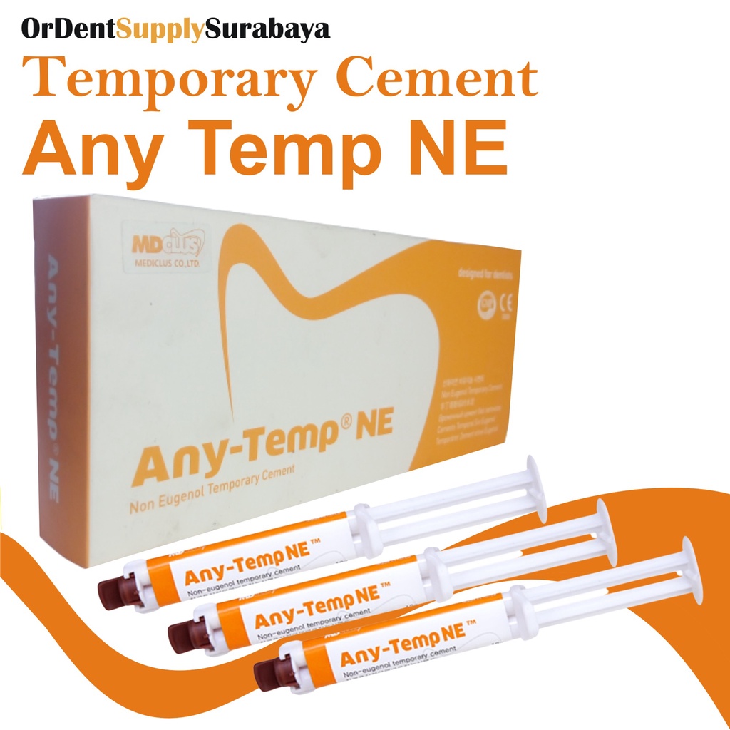Temporary cement for crown & bridge non Eugenol temp Bond NE