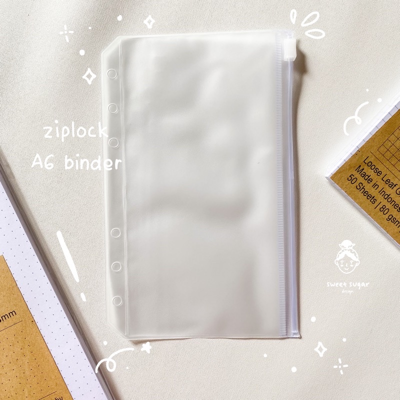 [Minimal 15k] Ziplock A6 Binder