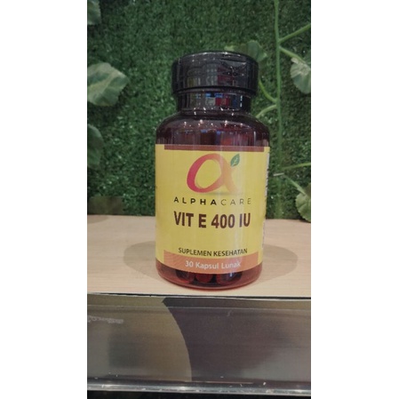 Alphacare vit e 400iu(30softgel)
