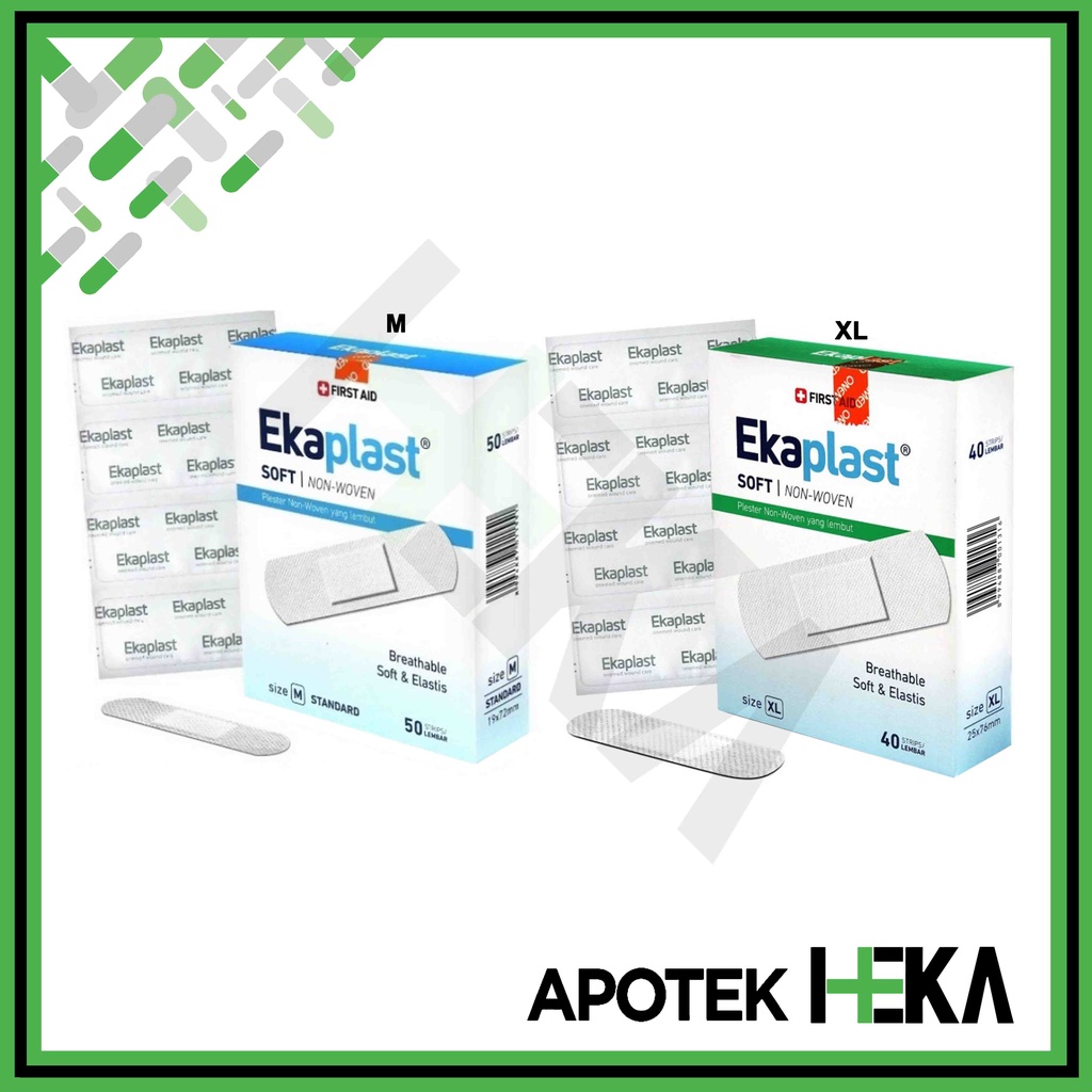 Ekaplast Soft Box - Plester Lembut dan Elastis (SEMARANG)