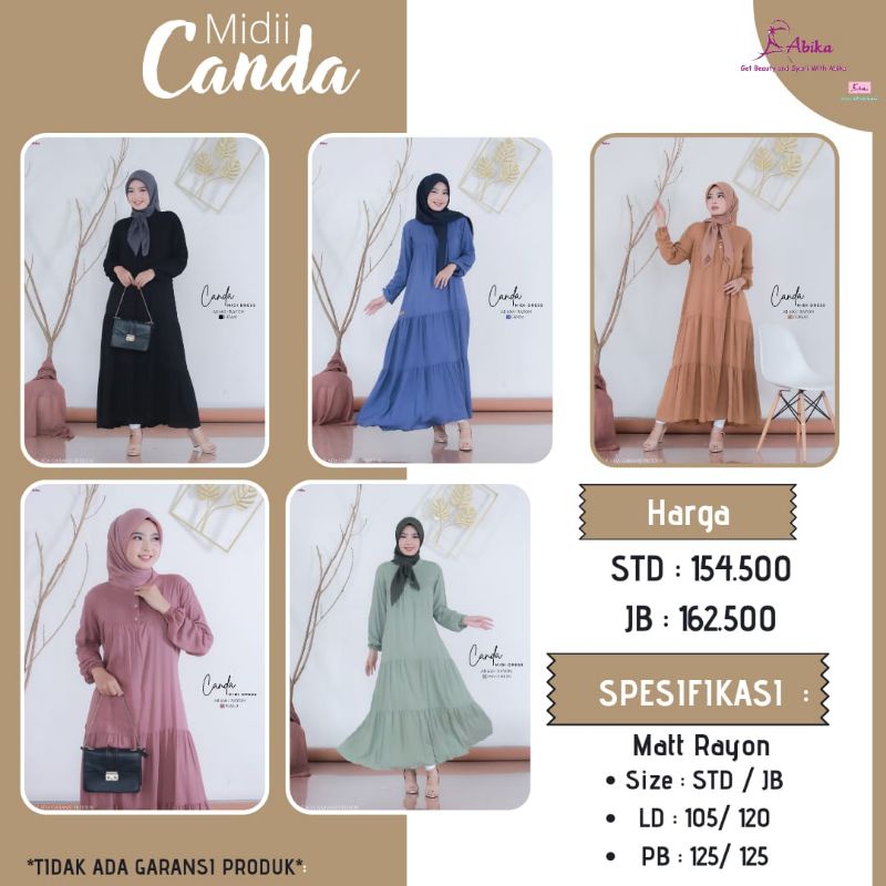 CANDA midi by Abika Hijab