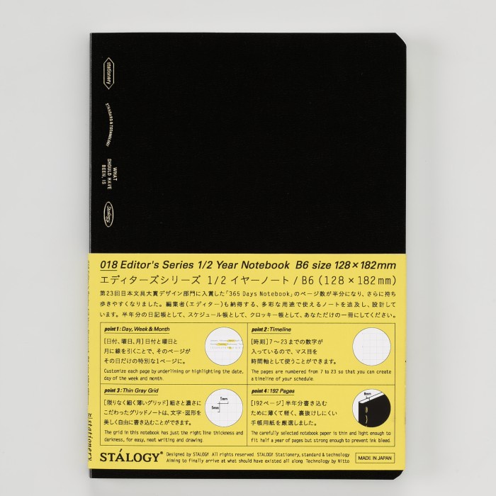 Pad Stalogy 365 Days Notebook B6