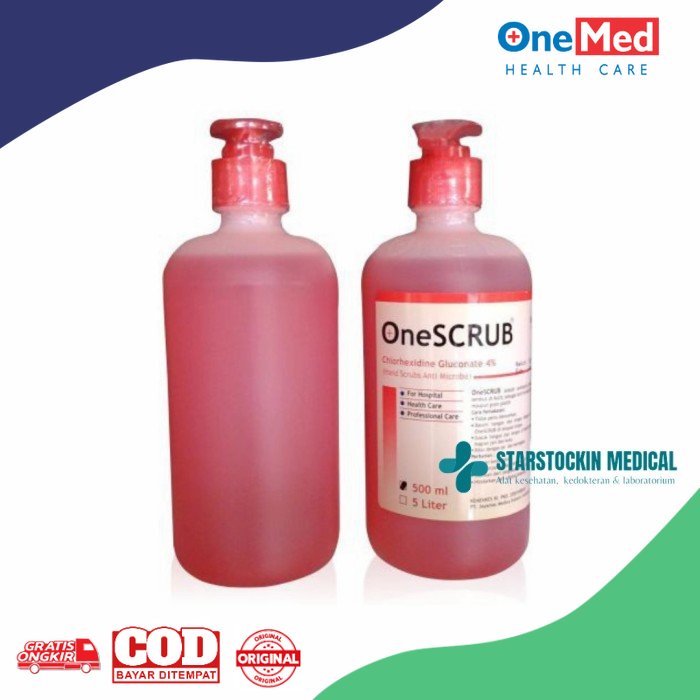 One Scrub 4 % Onemed 500 ml