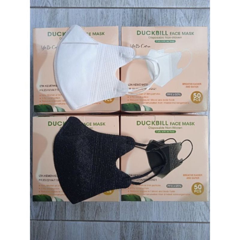 Masker duckbill isi 10pcs