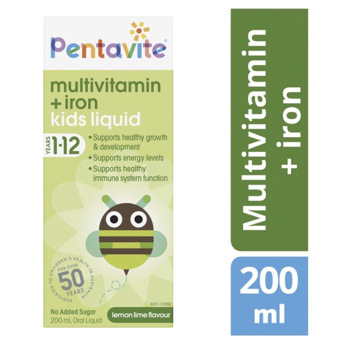 Pentavite Multivitamin Iron 200ml