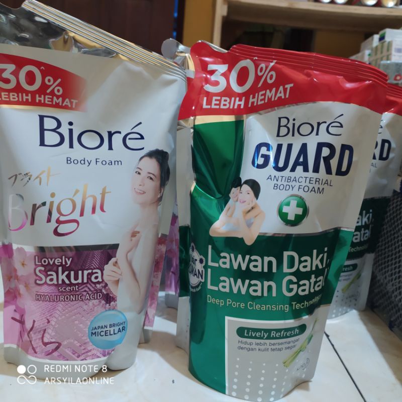 Biore sabun cair  800ml