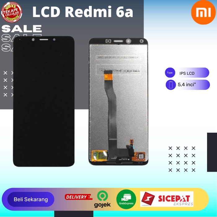 Lcd Xiaomi Redmi 6a bergaransi