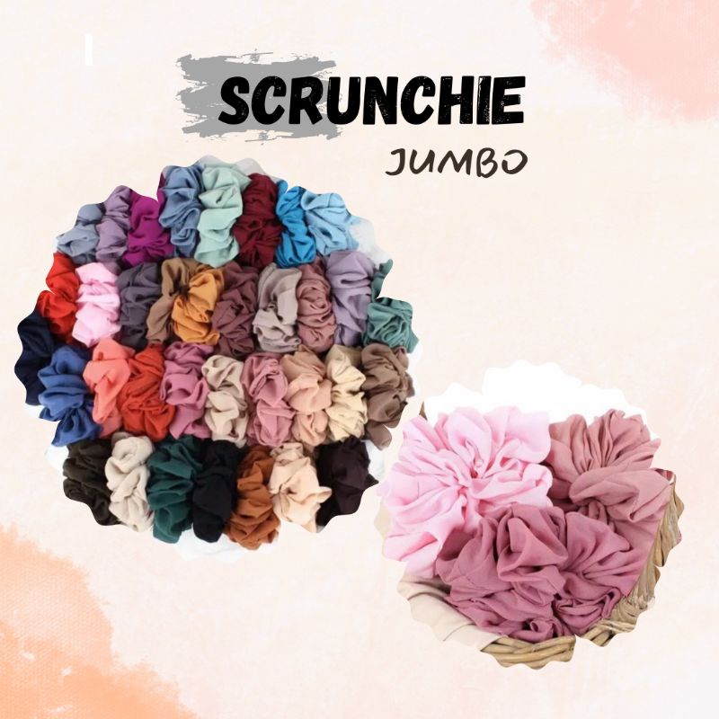 SCRUNCHIE JUMBO/CEPOL HIJAB