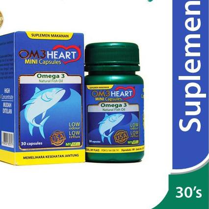 Om3Heart 30 Isi Kapsul
