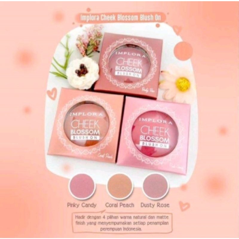 IMPLORA Blush On/ Blush On Matte Natural