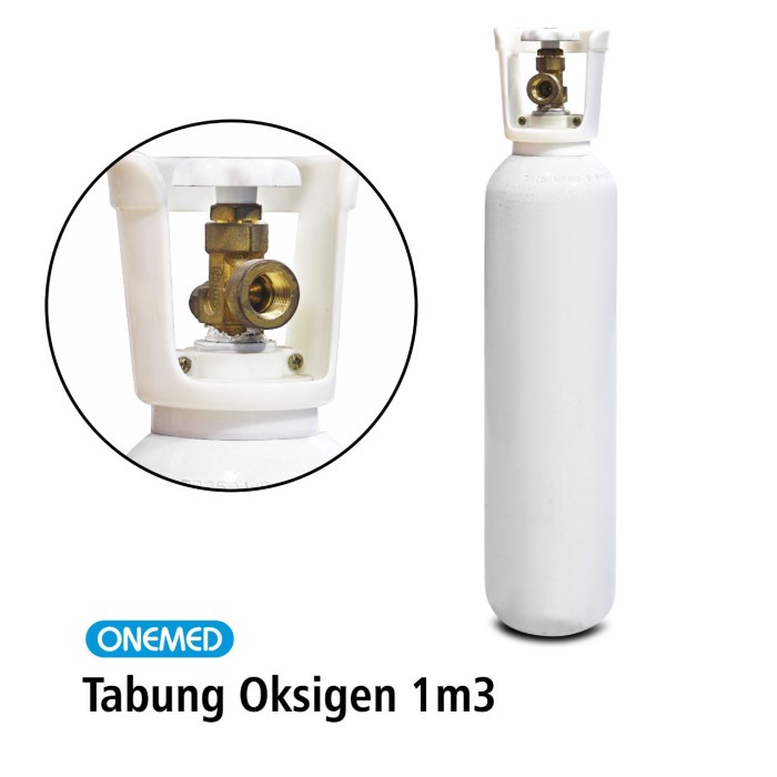 Tabung Oksigen 1m3 Oxygen OneMed OL