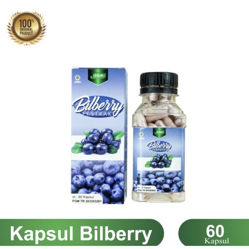BILBERRY EKSTRAK 60 KAPSUL