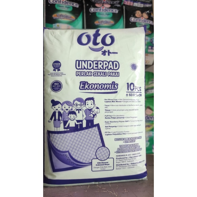 otto underpad isi 10