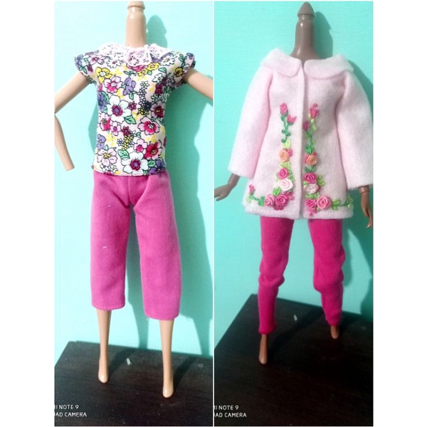 baju boneka berb jual satu set