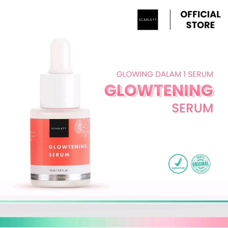 Scarlett Glowtening Serum