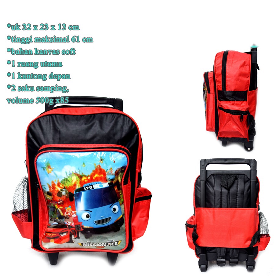 Tas Dorong Roda Bus Small