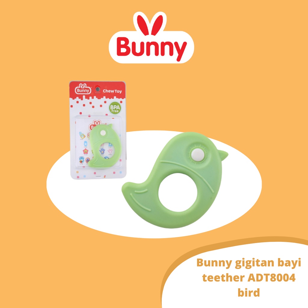 Bunny Teether Bird Gigitan Bayi