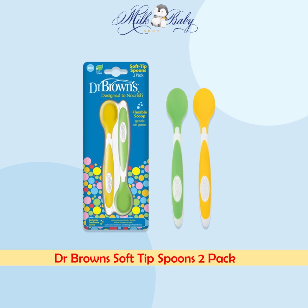 Dr Browns Soft Tip Spoons 2 Pack