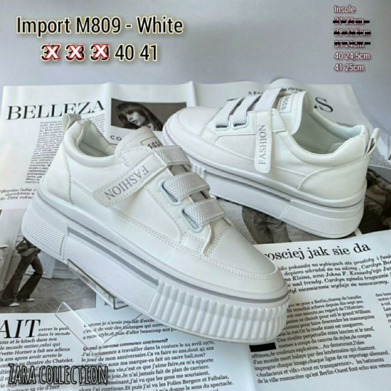 Sepatu import kode M809putih