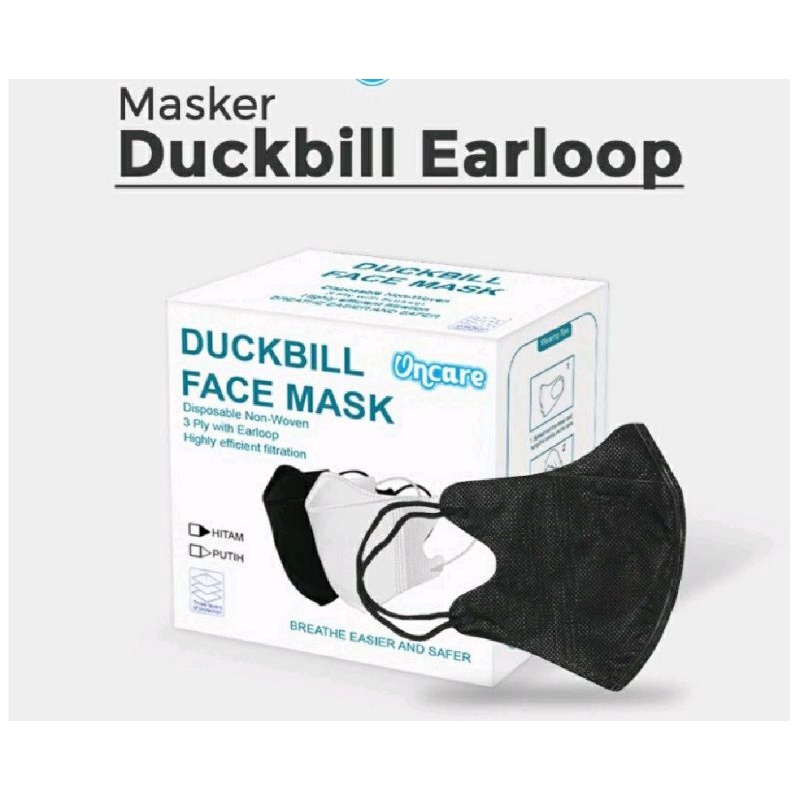 MASKER DUCKBILL EARLOOP ISI 20 PCS