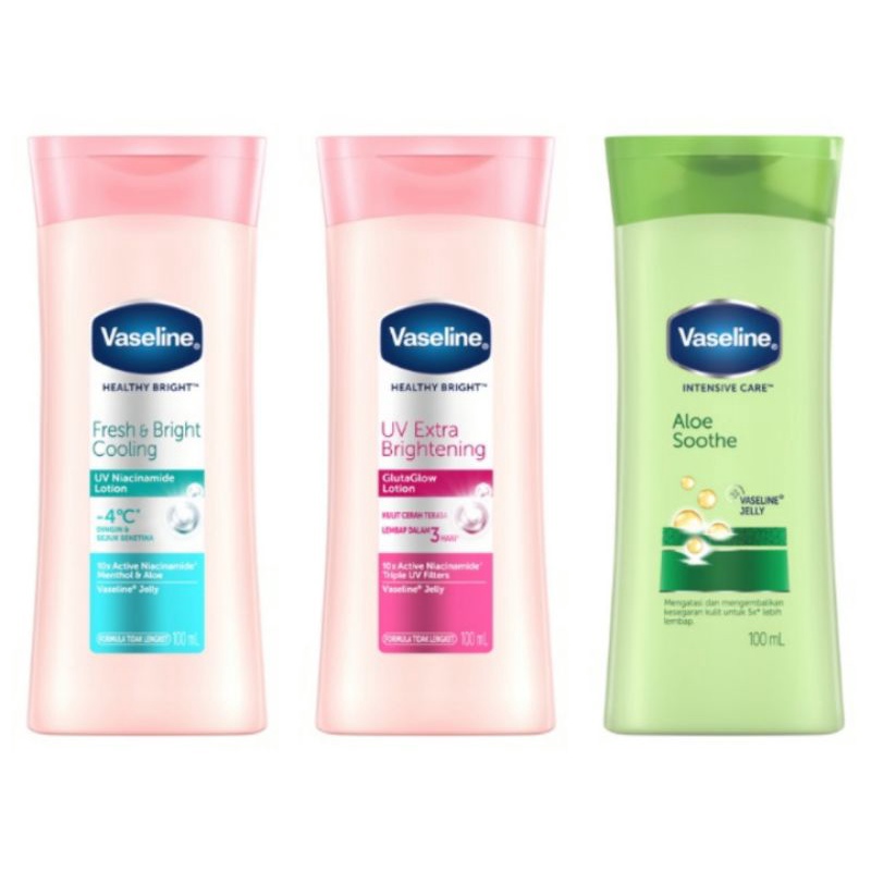 VASELINE BODY LOTION 100/200 ML