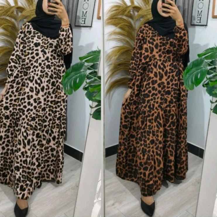 [F-9U ➸] GAMIS LEOPARD SULTAN (COD)-berkualitas