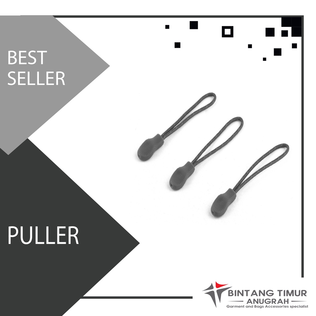 Aksesoris Puller Tali Reflective - Abu