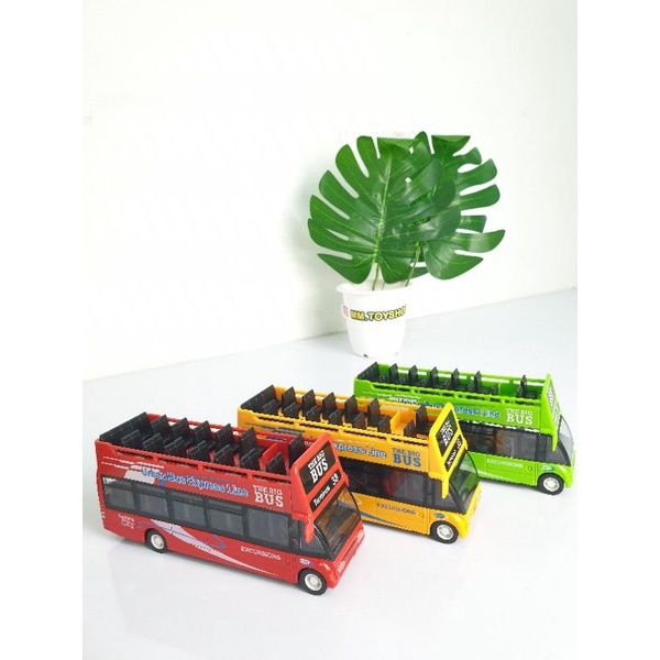 DIE CAST BUS MOBIL