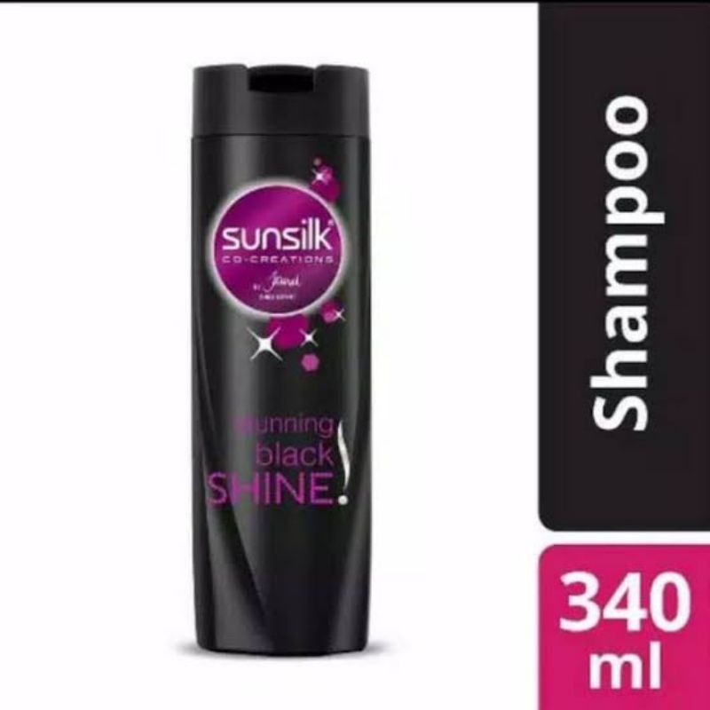 SUNSILK BLACK SHINE 340ml