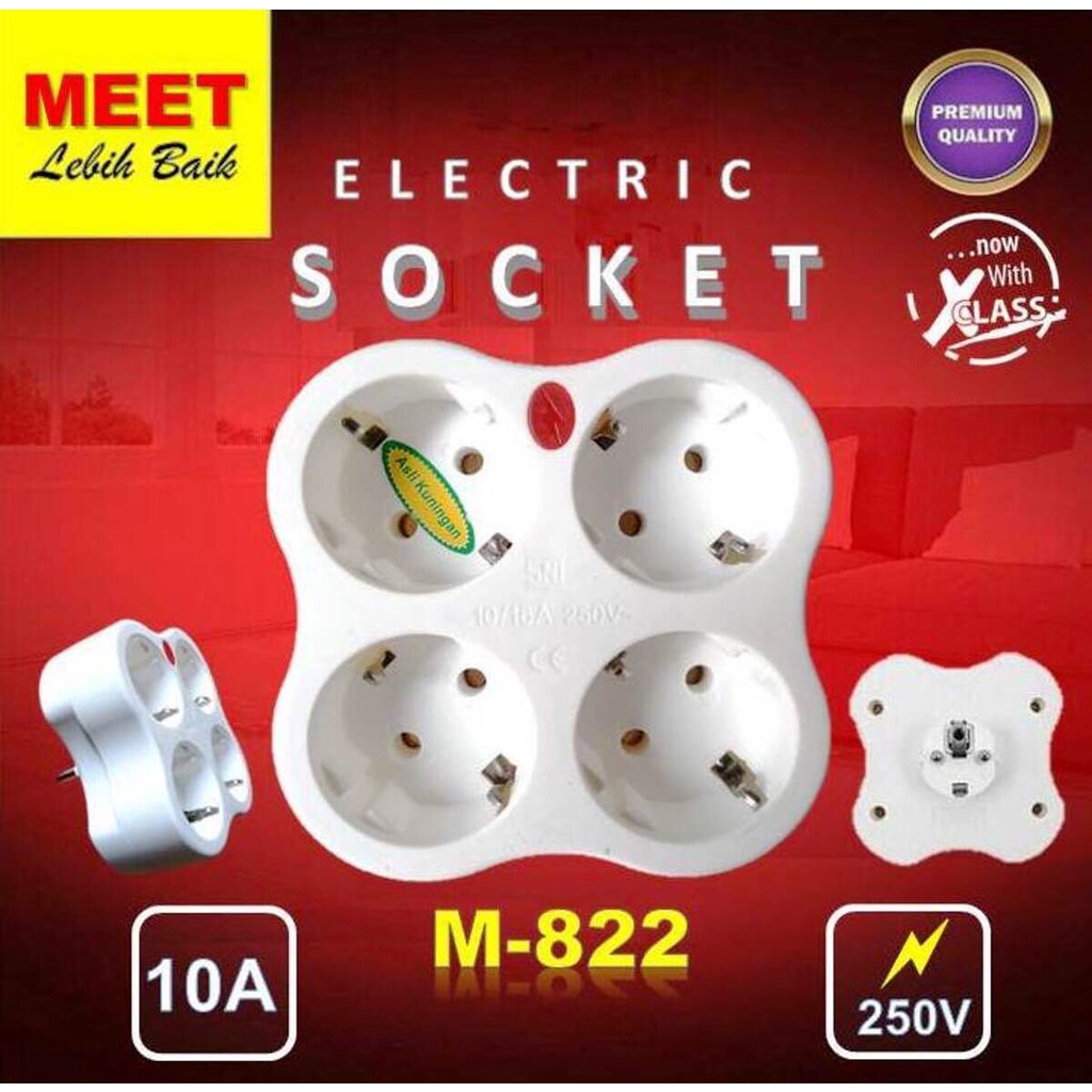 Steker T lampu