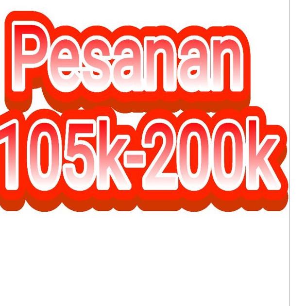 Ready pesanan 105-200