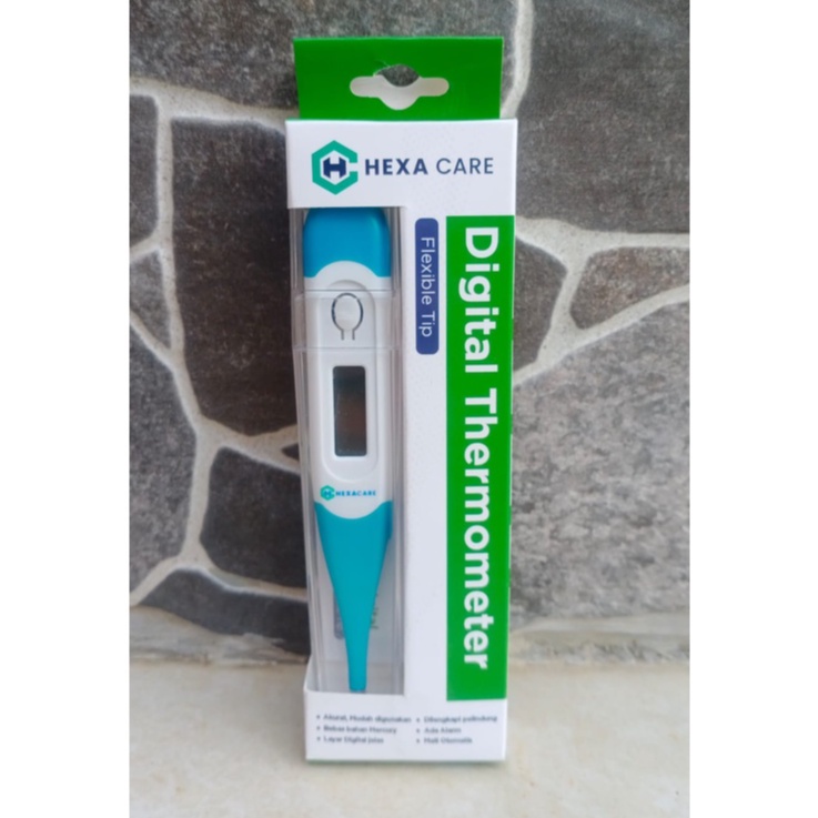 Digital Thermometer - Termometer Digital - Pengukur Suhu Badan Digital - Flexible Tip
