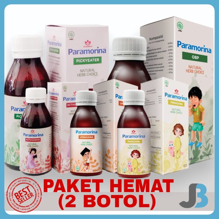 Paramorina Madu Anak Paket Hemat 2 Botol