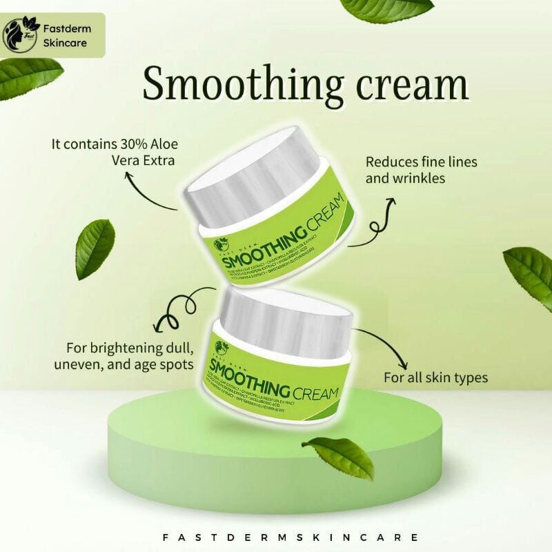 fast derm SMOOTHING CREAM(ready stok)