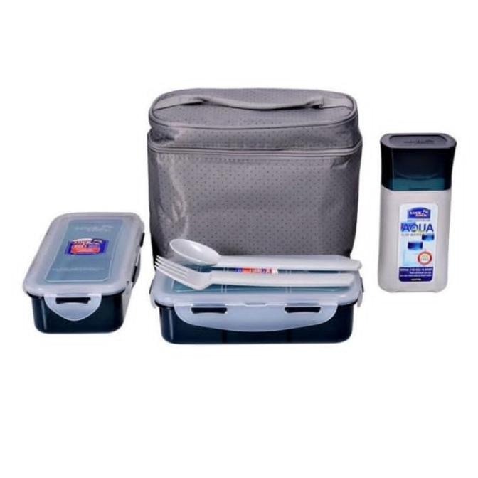 LOCK & LOCK Lunch Box 3P Set W/Bag