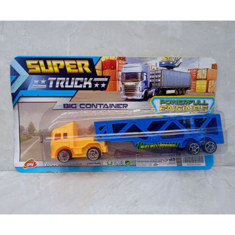 Mainan Super Truck container