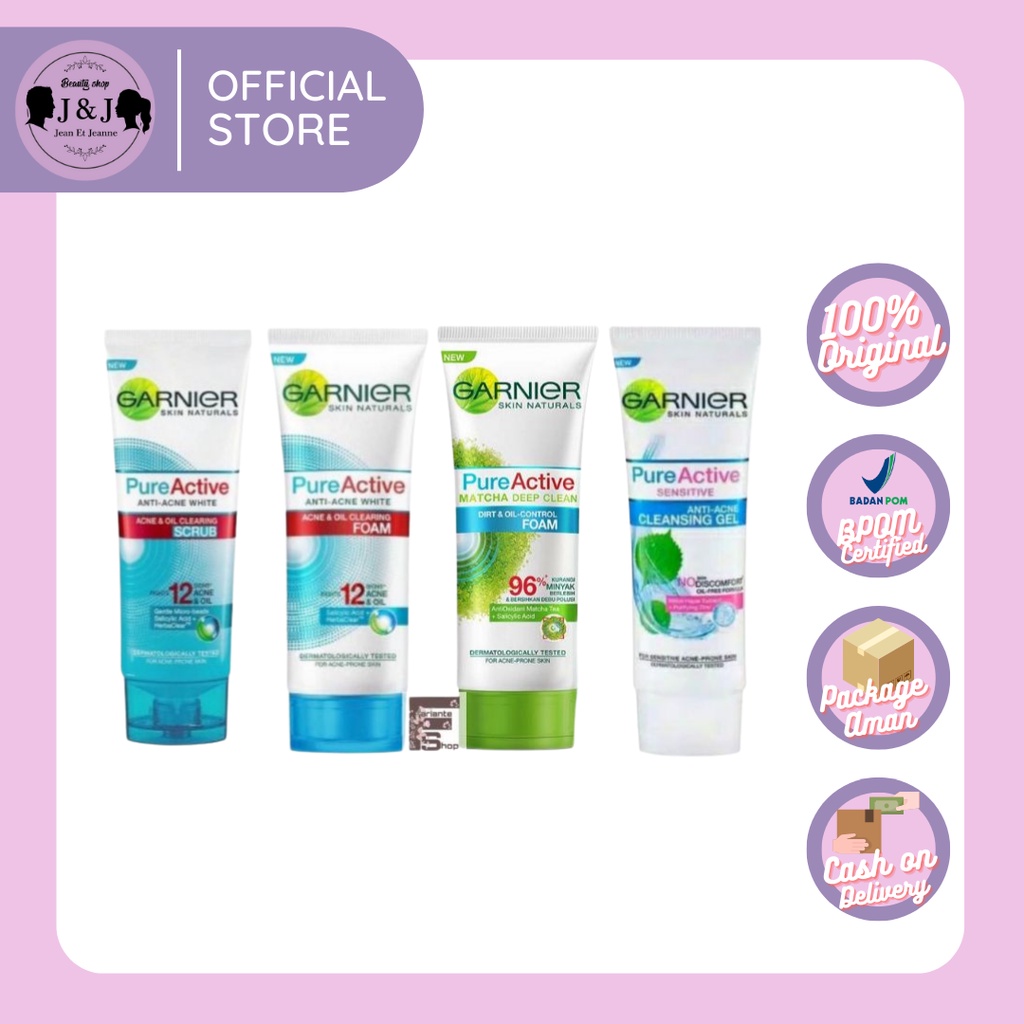 GARNIER PURE ACTIVE SERIES
