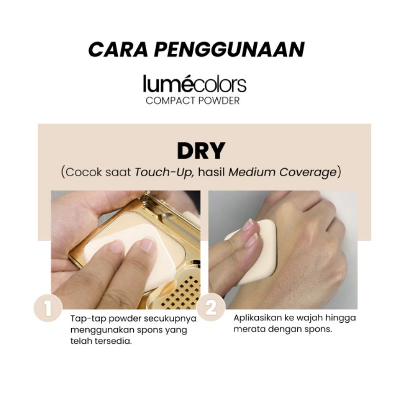 Compact Powder full coverage, lembut, flawless, natural