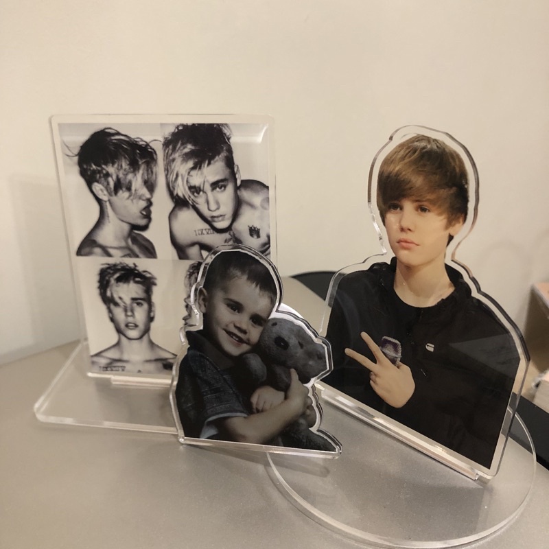 justin bieber acrylic stand & popsocket