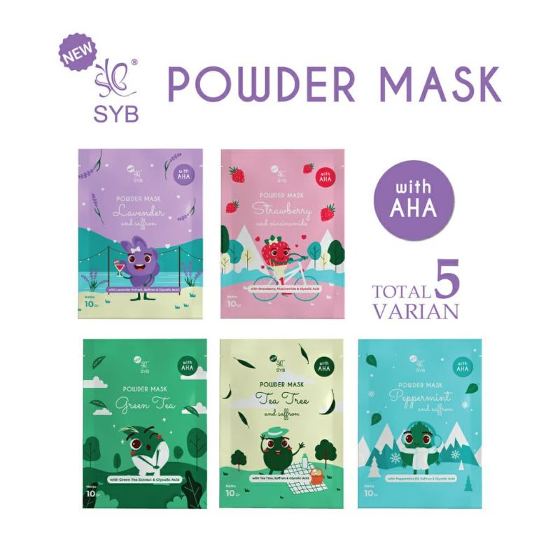 SYB masker bubuk 10g