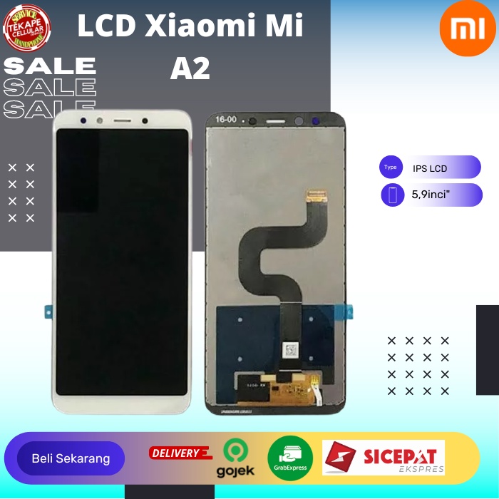 Lcd Xiaomi Mia2 bergaransi