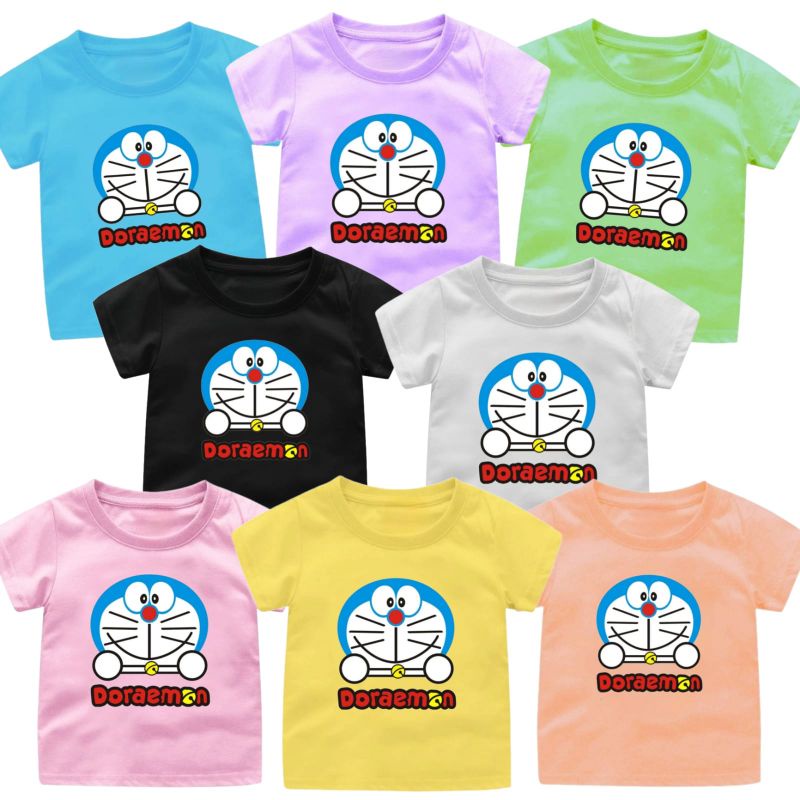 baju atasan anak doraemon