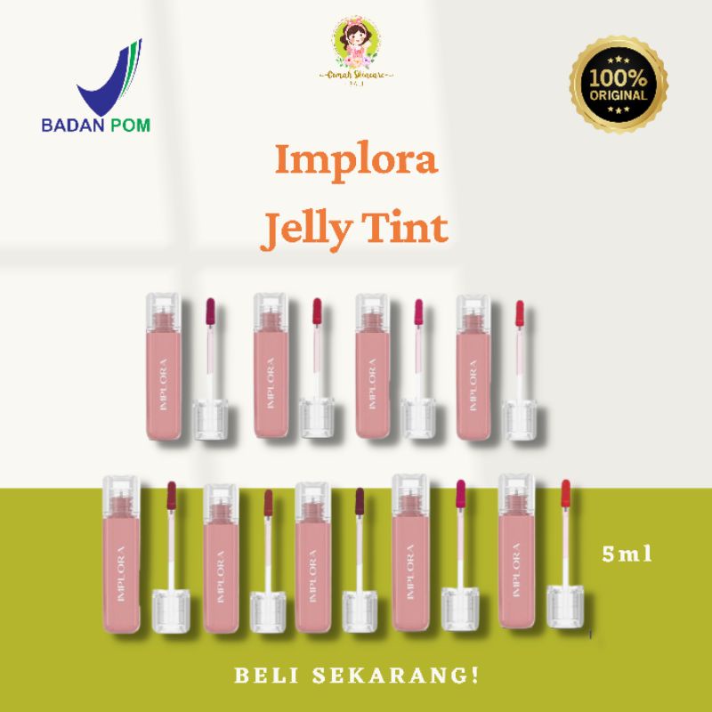 OEMAH BALI - Implora Jelly Tint BPOM